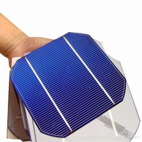 5-inch Hot Sale Monocrystalline Solar Cell, High Efficiency
